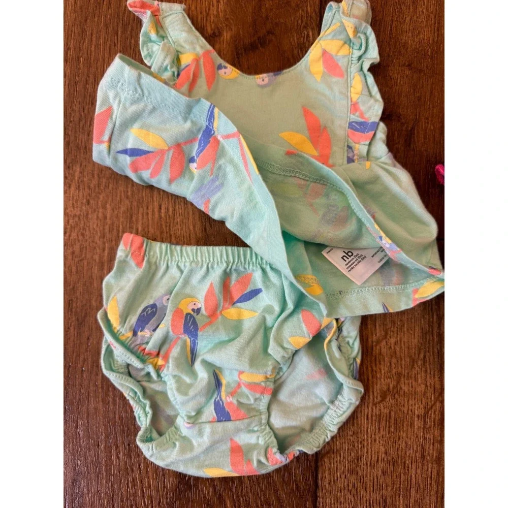 Carters Baby‎ Rompers Outfits Girl Newborn Shorts Shirts Bodysuits Clothes Lot